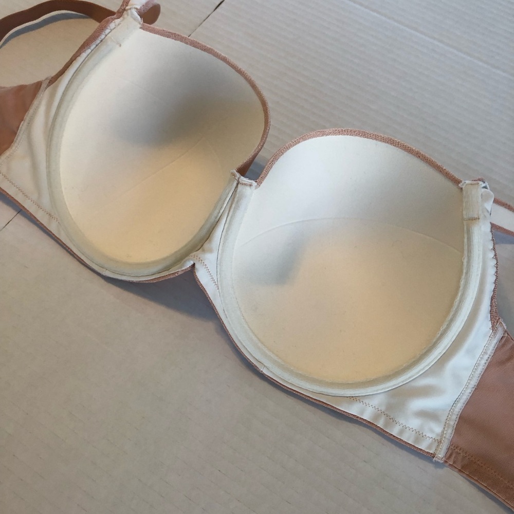 NWOT! Soma Stunning Support Geo Lace Full Coverage Padded Straps Bra 36DDD - Picture 10 of 11